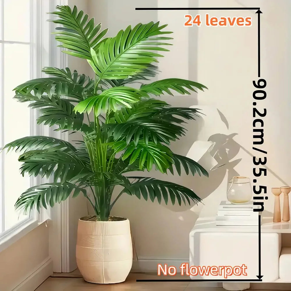 Artificial Giant Palm Tree Plant Set for Indoor and Outdoor
