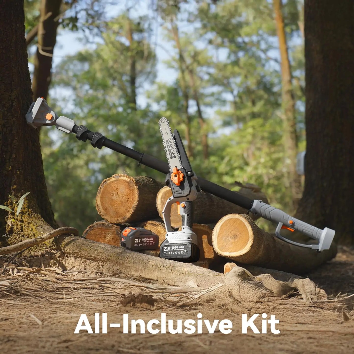 TaskStar Extendable Pruning Saw and Rotatable Pole Saw