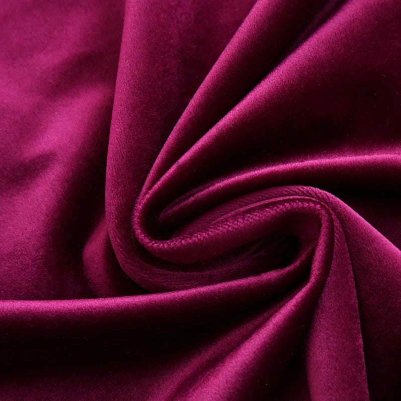 2Pc Flannelette Thickened Blackout Curtain For Living Room