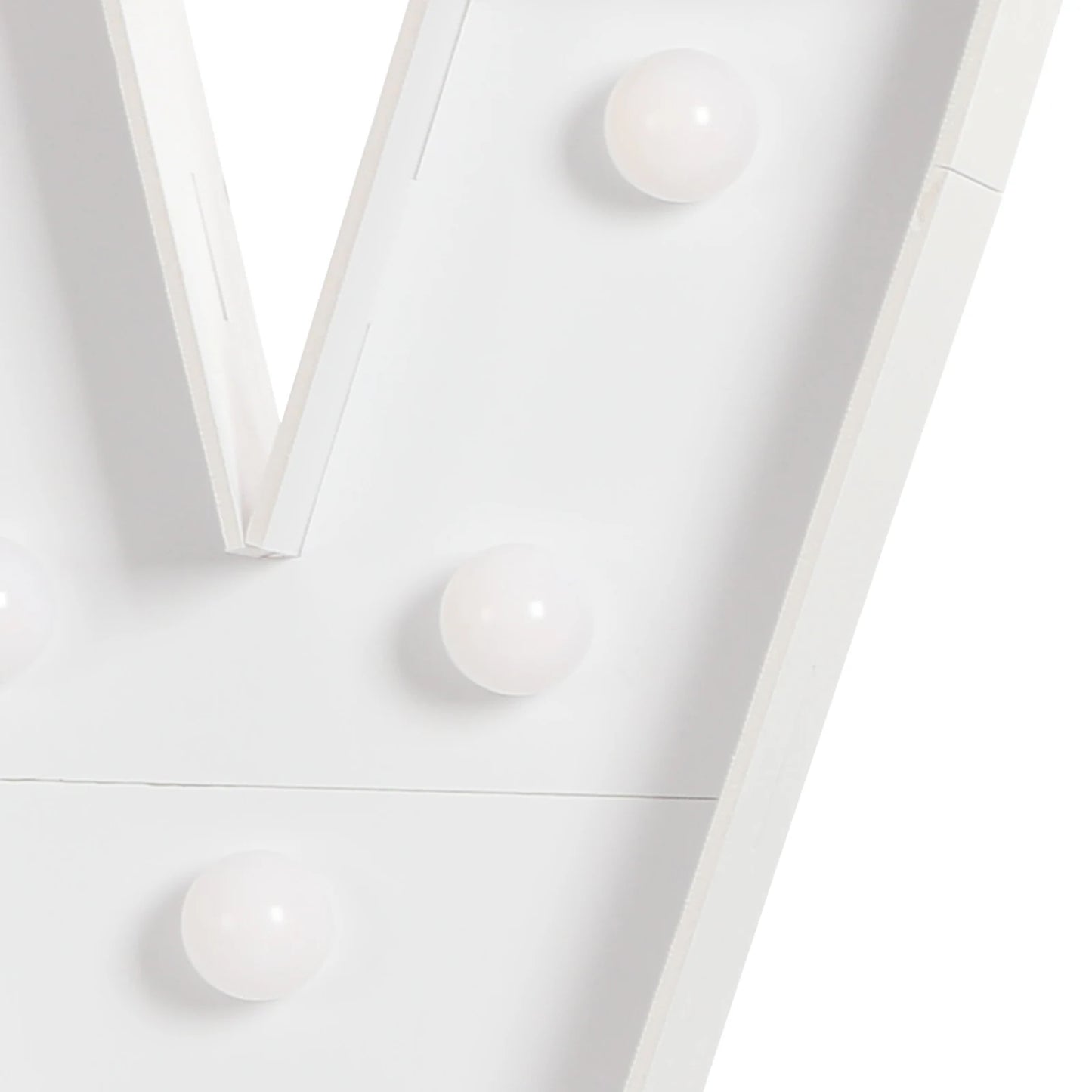 Light Up Letter Lights LED Alphabet Decor For Baby Parties