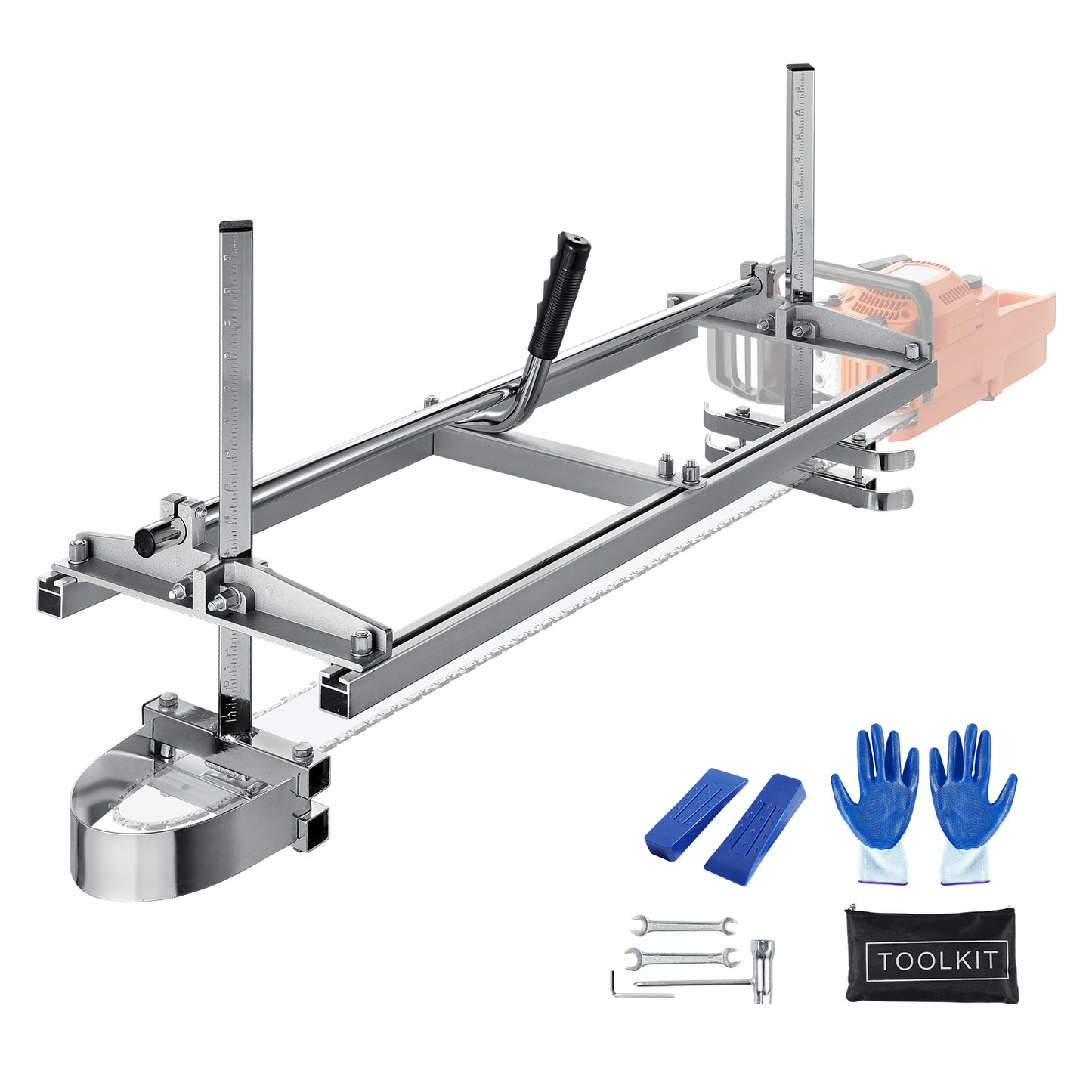 Chainsaw Mill for Planking and Lumber Cutting Portable Sawmill