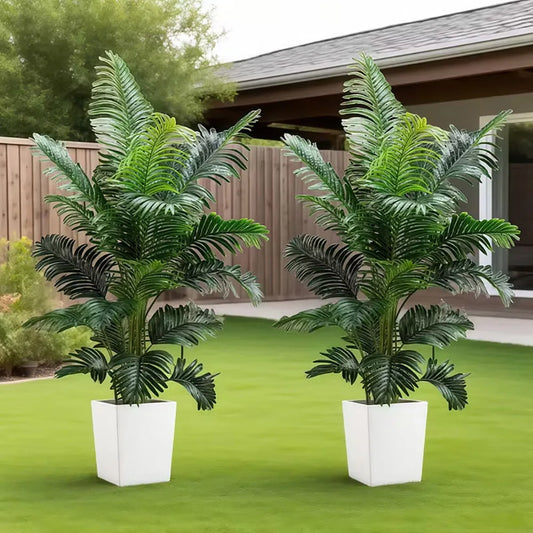 Artificial Giant Palm Tree Plant Set for Indoor and Outdoor
