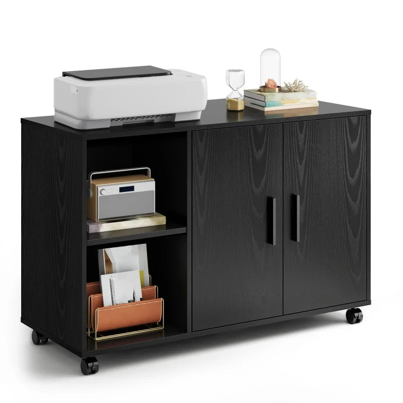 GALAXHERO Office Storage Cabinet With Doors Shelves For Home Office