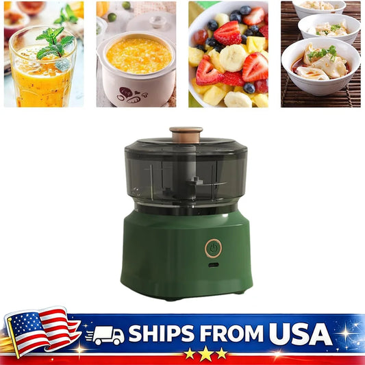 Mini USB Electric Food Processor Garlic Chopper And Vegetable Grinder
