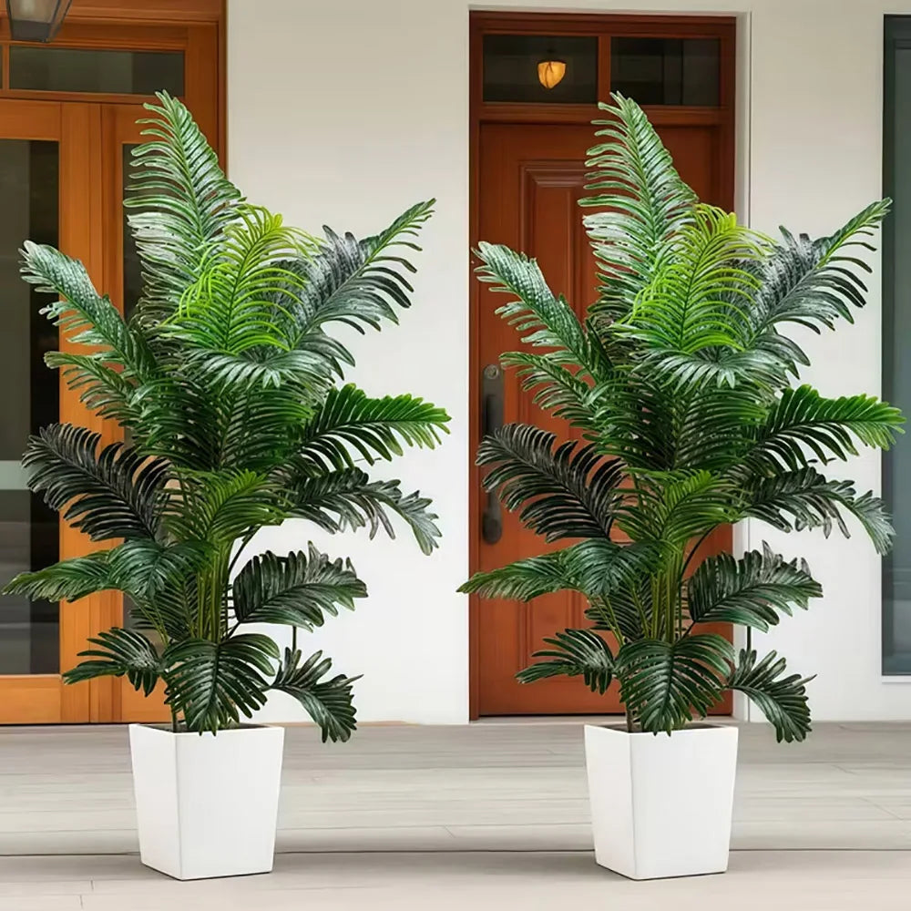Artificial Giant Palm Tree Plant Set for Indoor and Outdoor