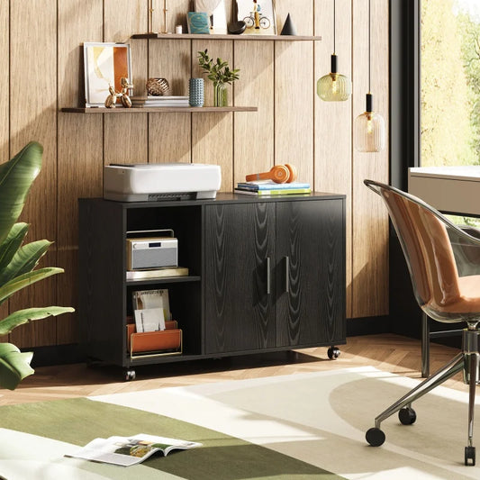 GALAXHERO Office Storage Cabinet With Doors Shelves For Home Office