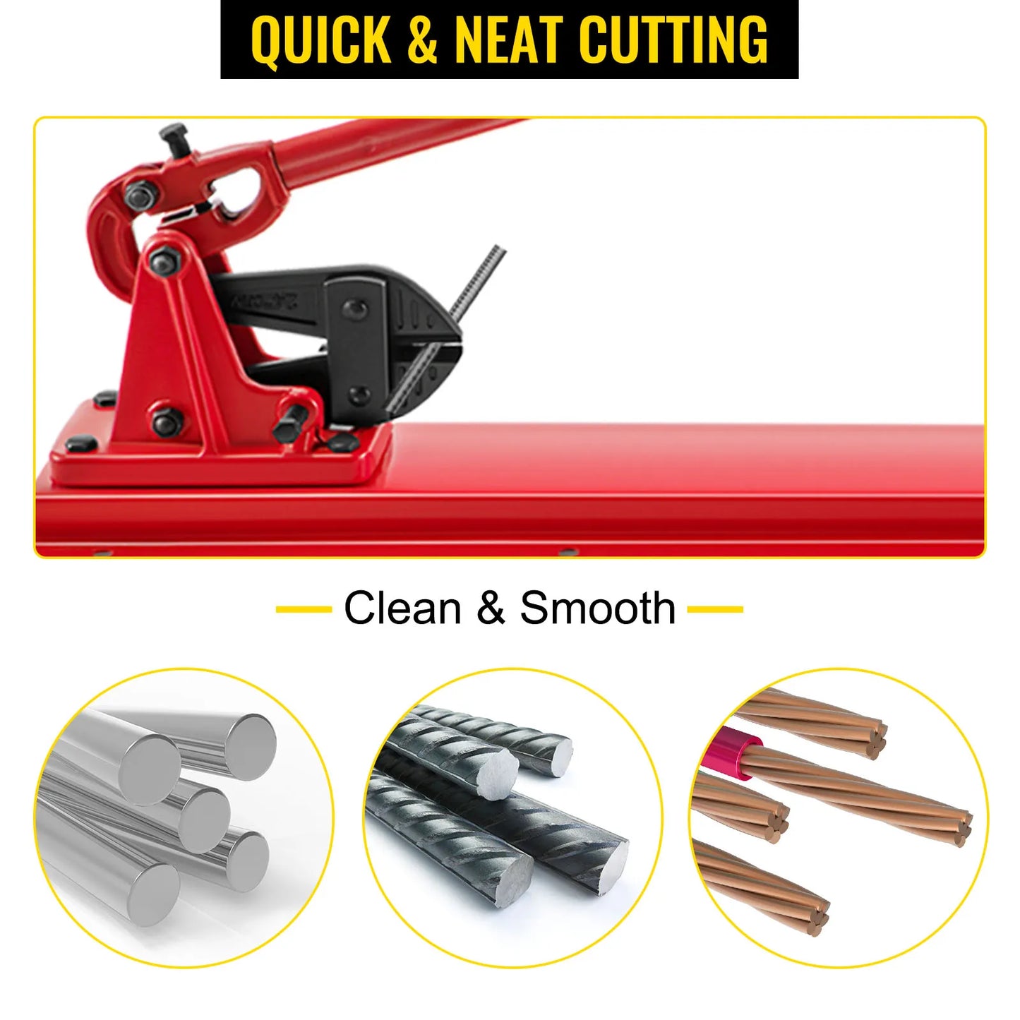 Hand Swager Tool For Cable Cutter And Wire Rope Swaging With Crimper