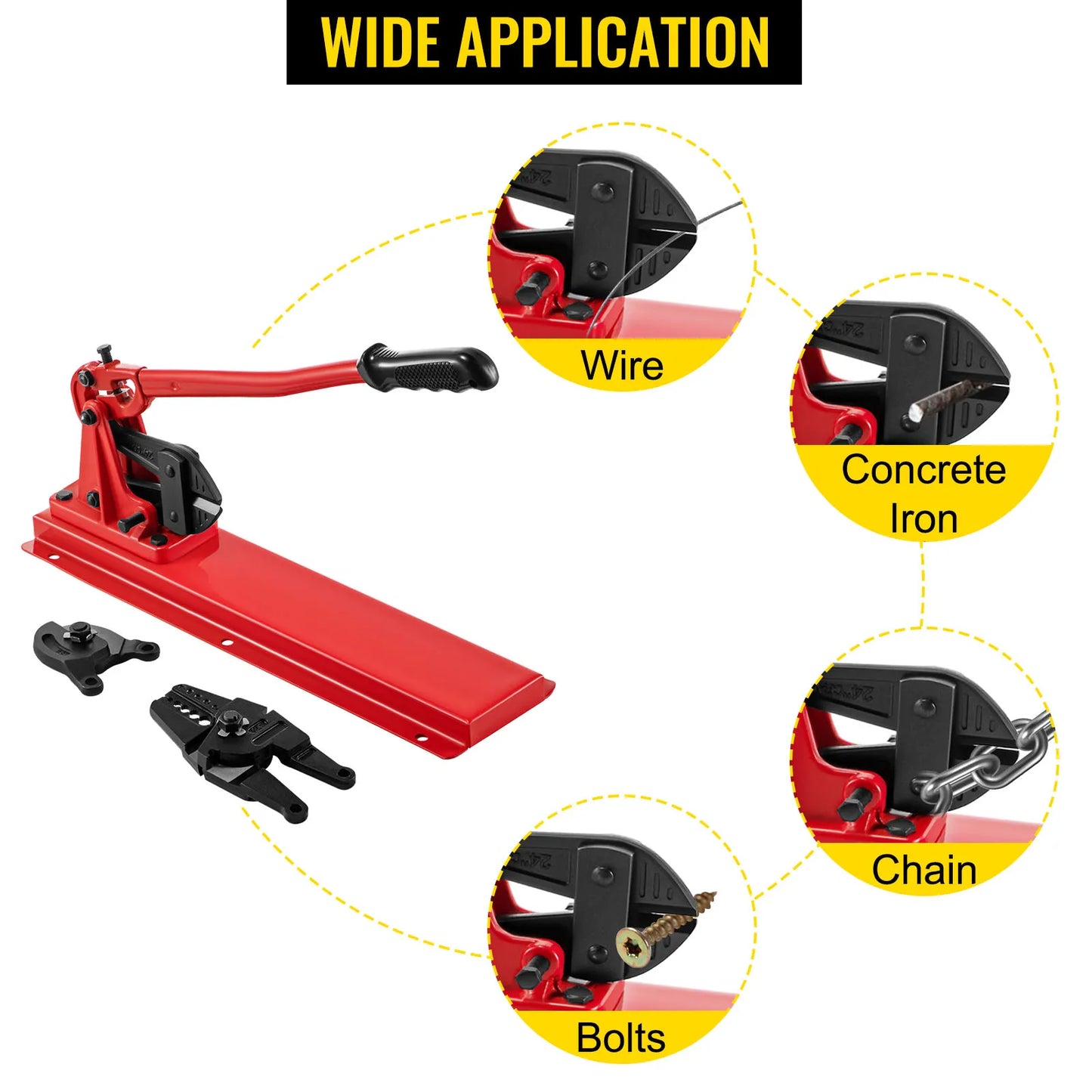 Hand Swager Tool For Cable Cutter And Wire Rope Swaging With Crimper