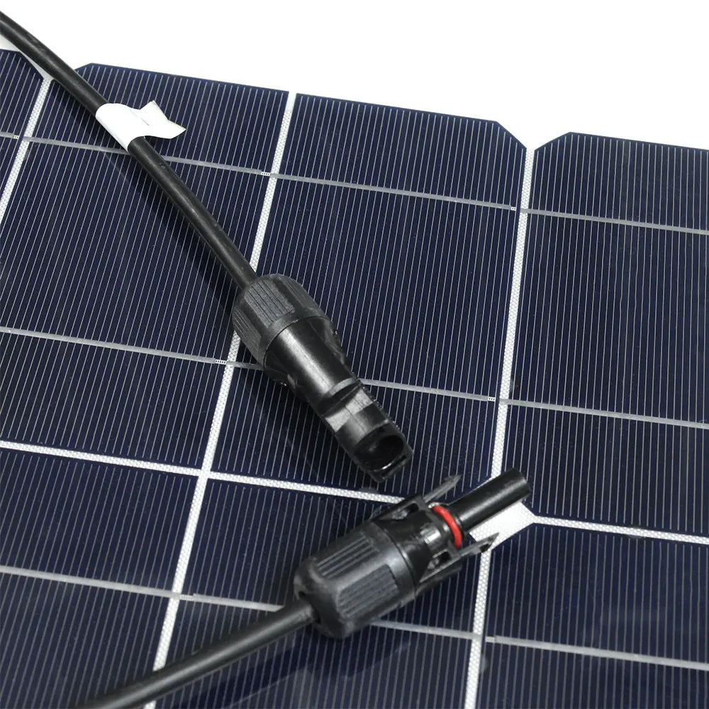 Dgsunlight 12V Flexible Solar Panel Kit 100W For Boat RV