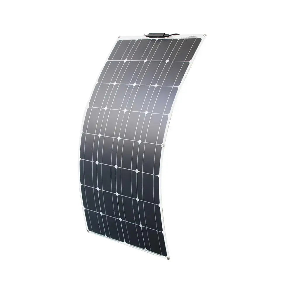 Dgsunlight 12V Flexible Solar Panel Kit 100W For Boat RV