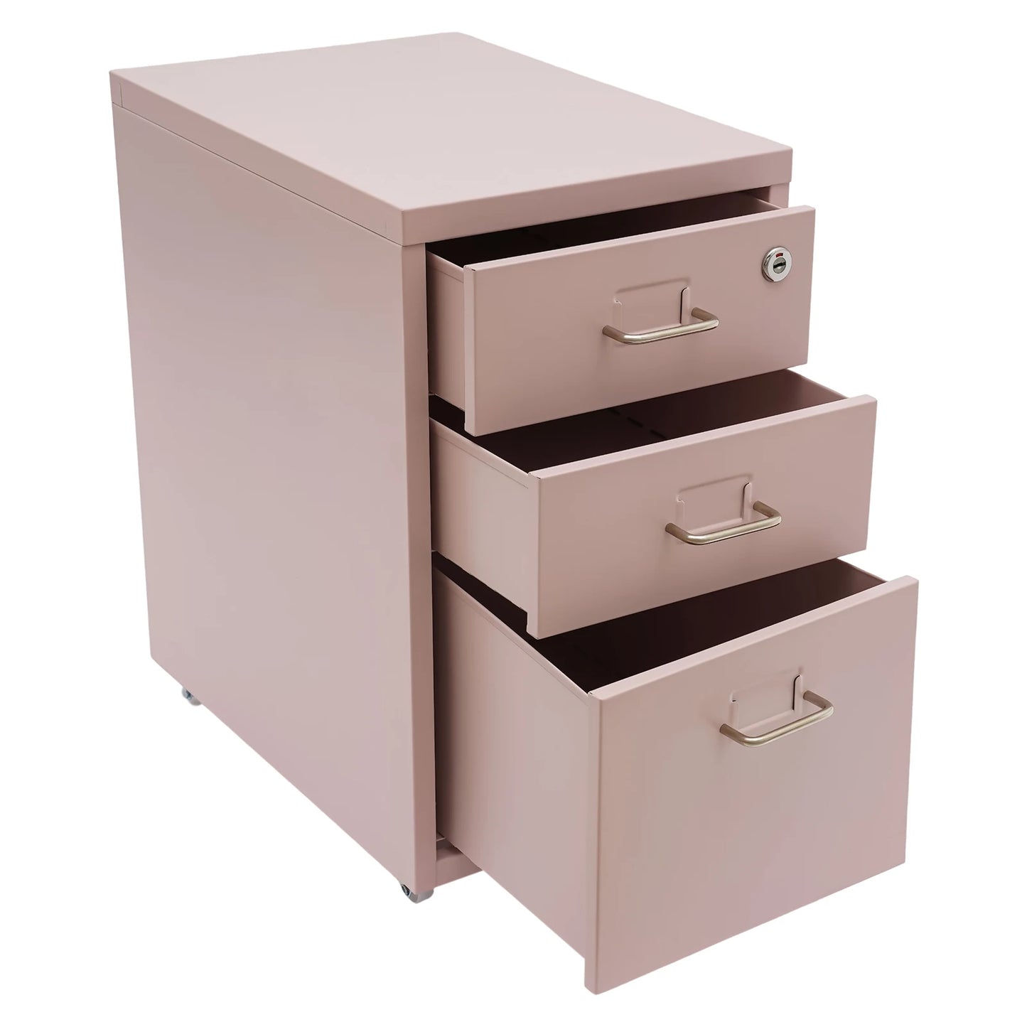 Metal Vertical File Cabinet With Lock For Office Or Study