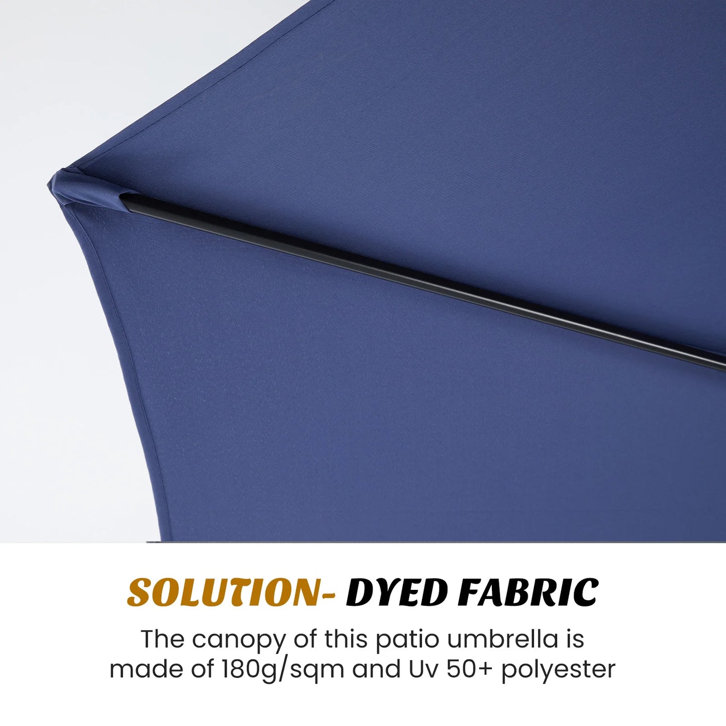 JHK Outdoor Cantilever Patio Umbrella Easy Tilt UV Protection