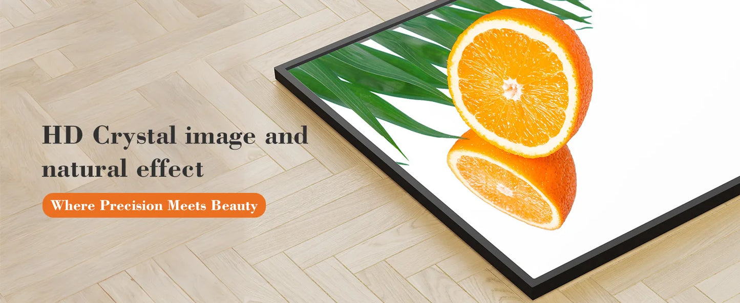 JHK Full Length Wall Mirror With Aluminum Alloy Frame Stand