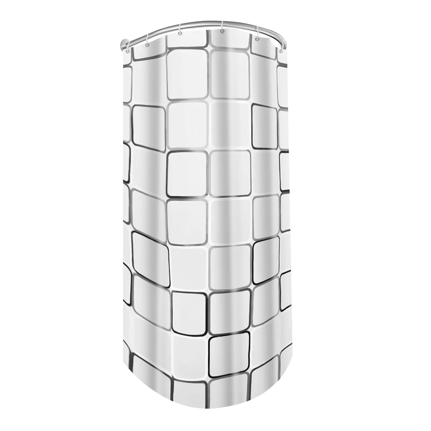 No Drilling L Shape Shower Curtain Rod Curtain Stainless Steel