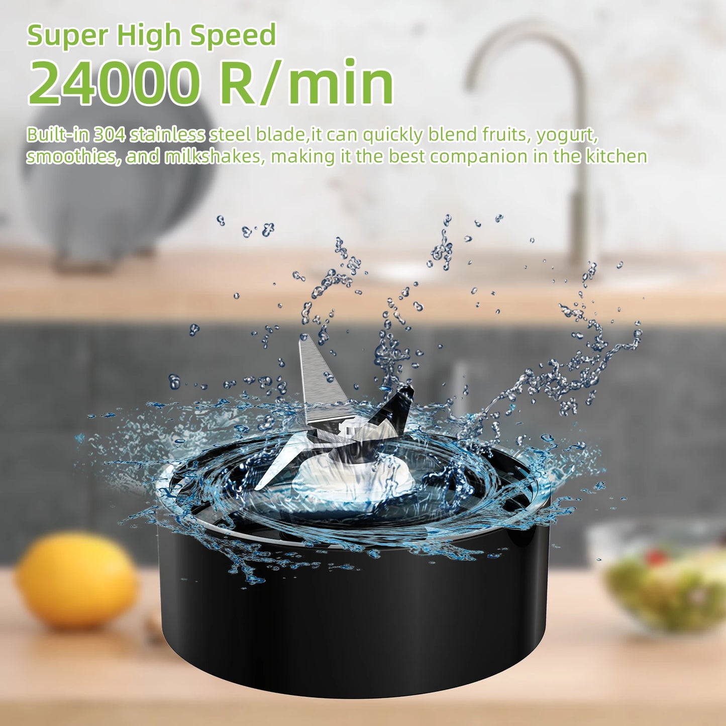 Biolomix 3-In-1 Multifunctional Food Processor 700W Juicer Blender