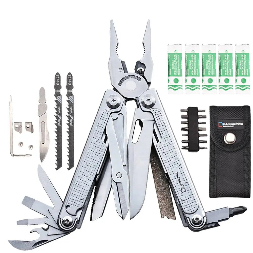 Daicamping Multifunctional Multitool Folding Knife Pliers EDC