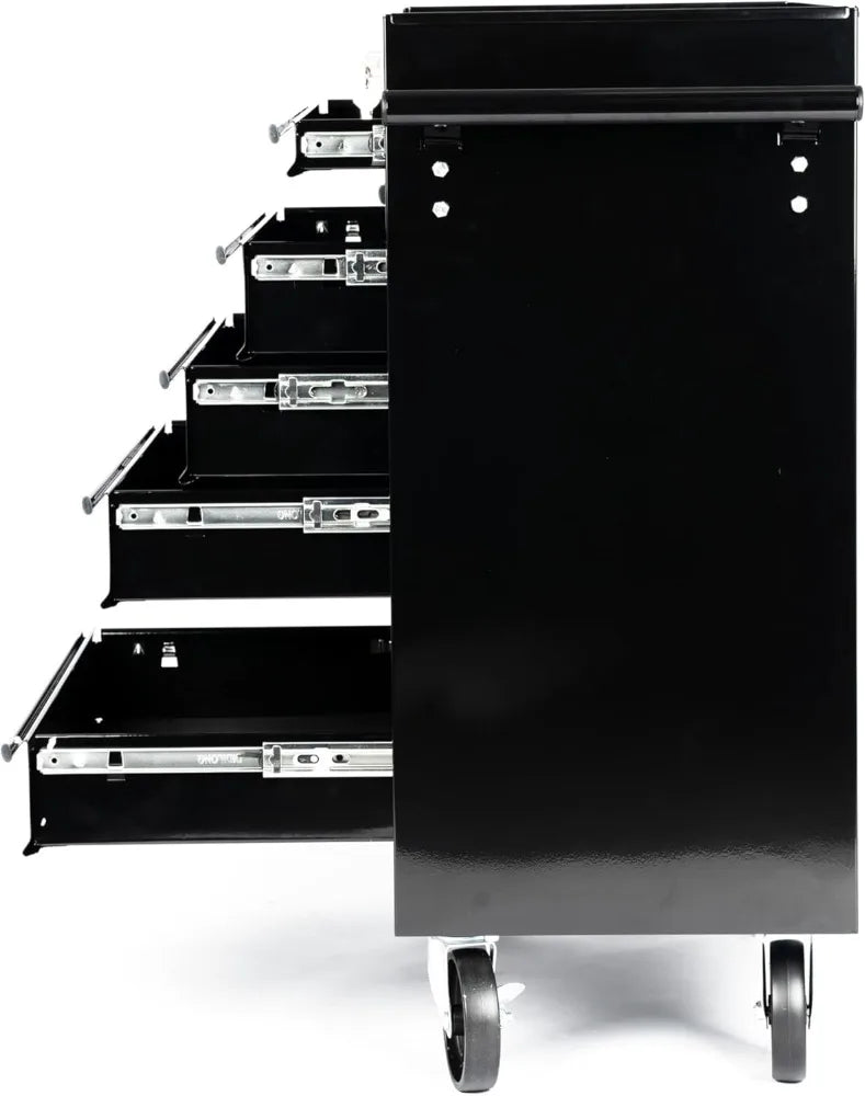 Heavy-Duty 7-Drawer Rolling Tool Chest Cabinet With Lock Mobile Cart