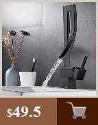 Bakala Deck Mounted Basin Faucet Single Hole Hot Cold Brass