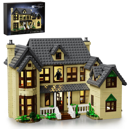 Horror House Building Block Set Haunted House Model for Halloween