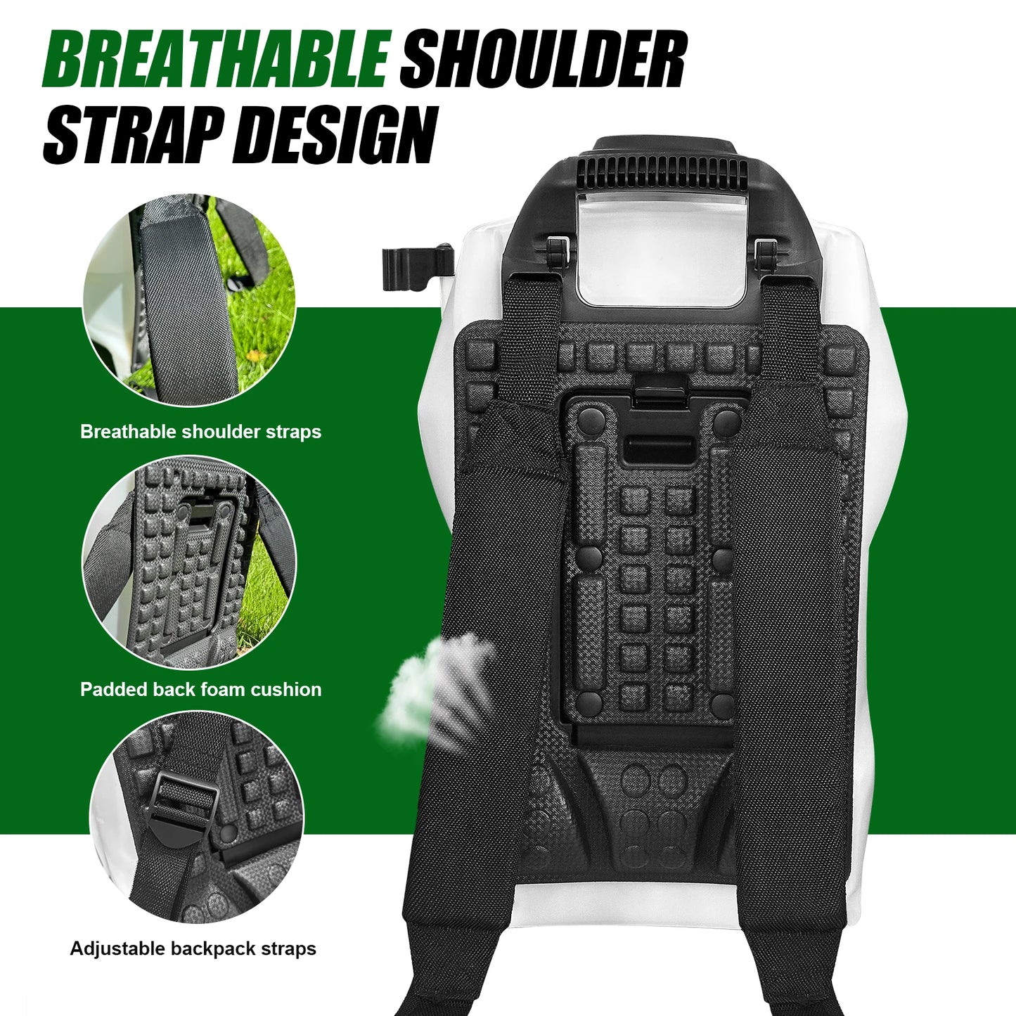 Backpack Electric Sprayer For Garden And Agriculture With 5 Nozzles