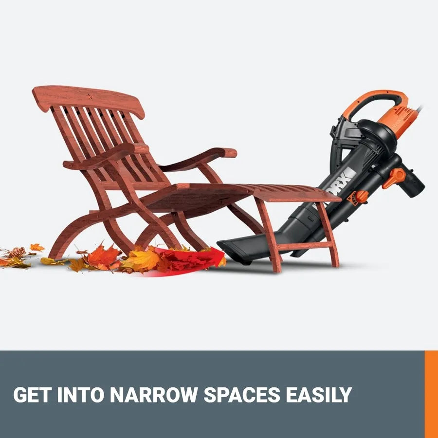 Trivac 3 in 1 Electric Leaf Blower Mulcher WG509 Pro
