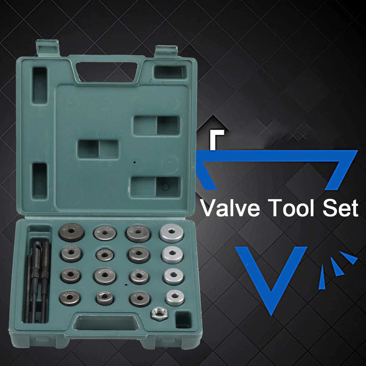 Carbide Valve Grinding Wheel And Seat Cutter Kit For Motorcycle
