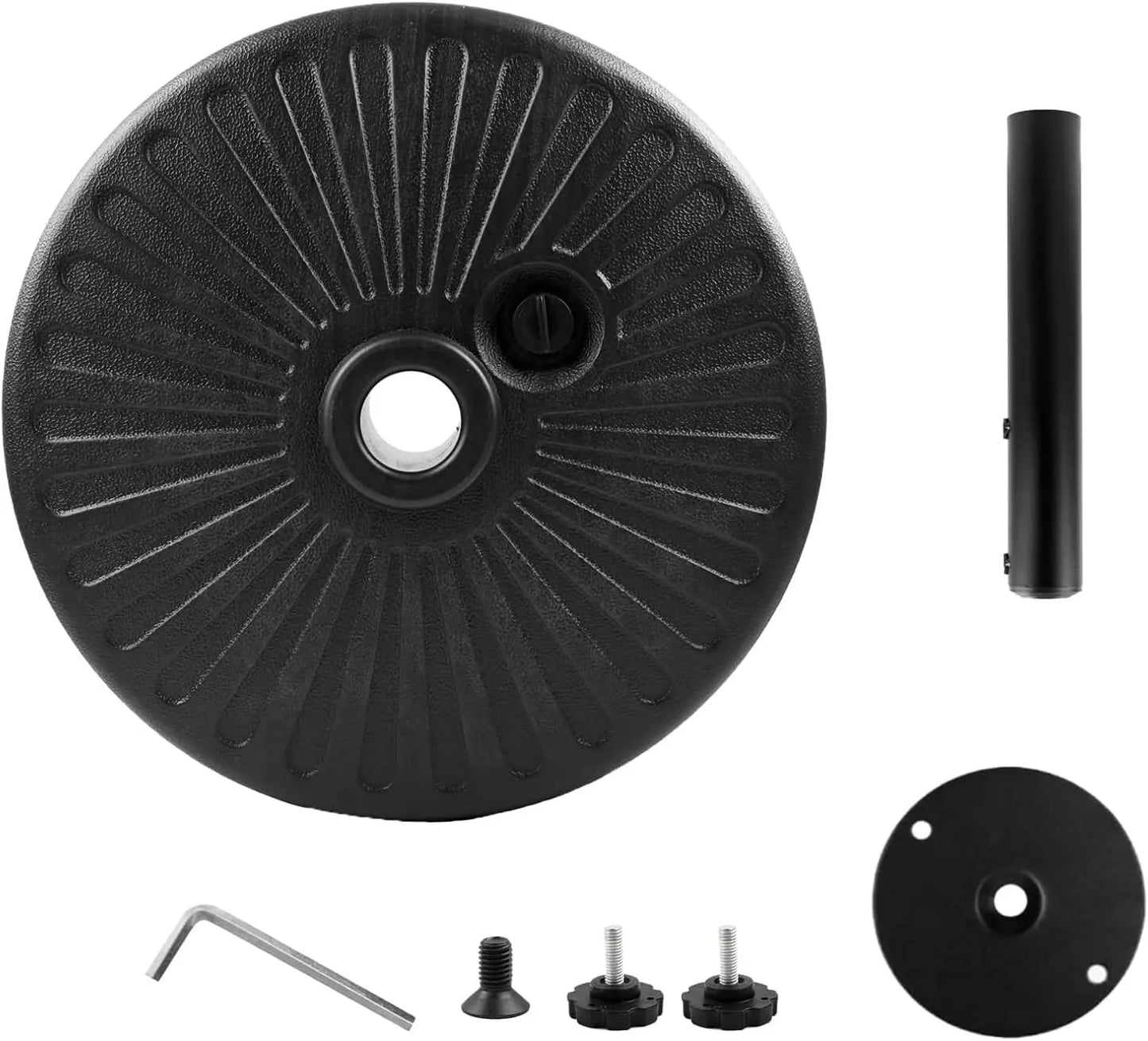 Weighted Base For Patio Umbrellas Sand And Water Fillable Antiwind