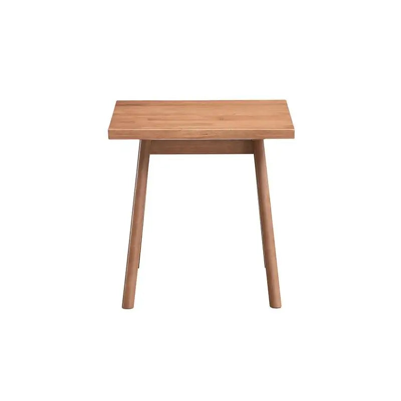 Natural Wood Living Room Set Armchair And End Table