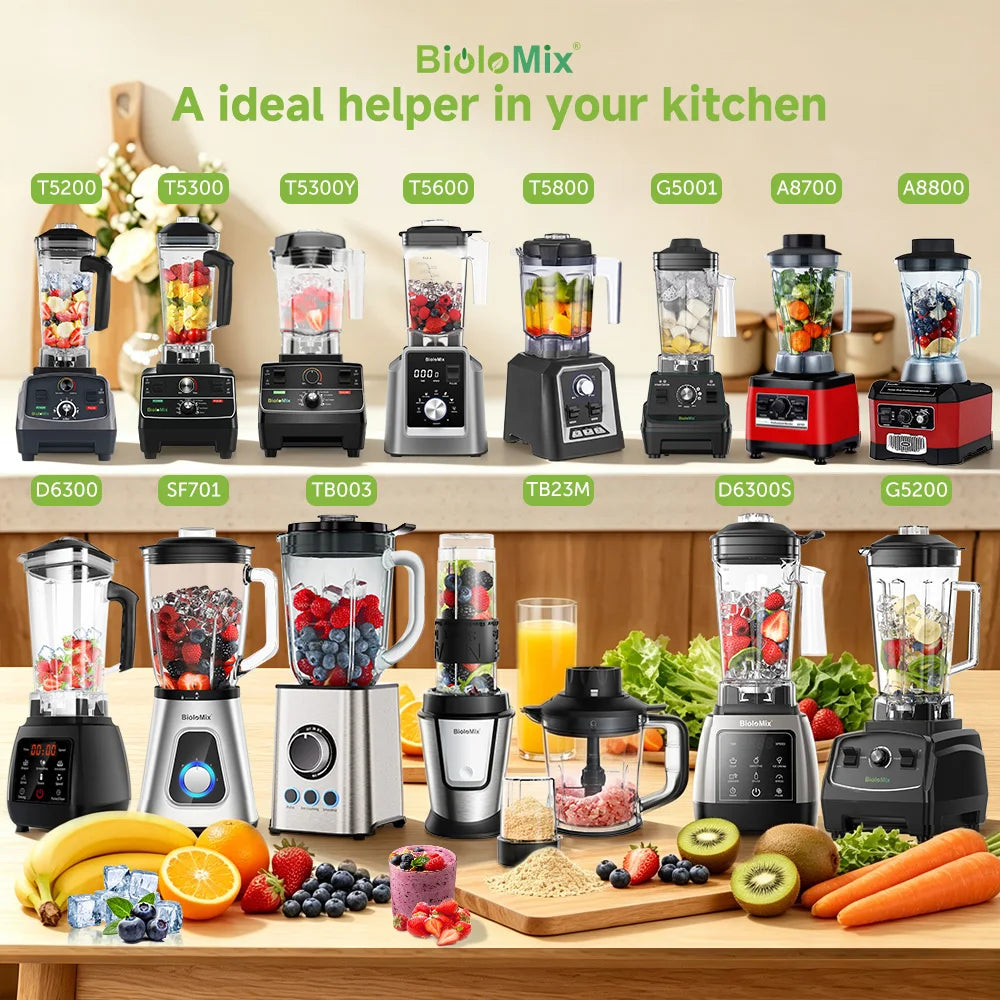 Biolomix 3HP Heavy Duty Blender Juicer Processor 2200W