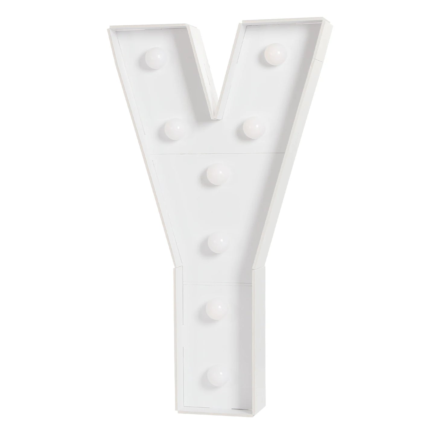 Light Up Letter Lights LED Alphabet Decor For Baby Parties