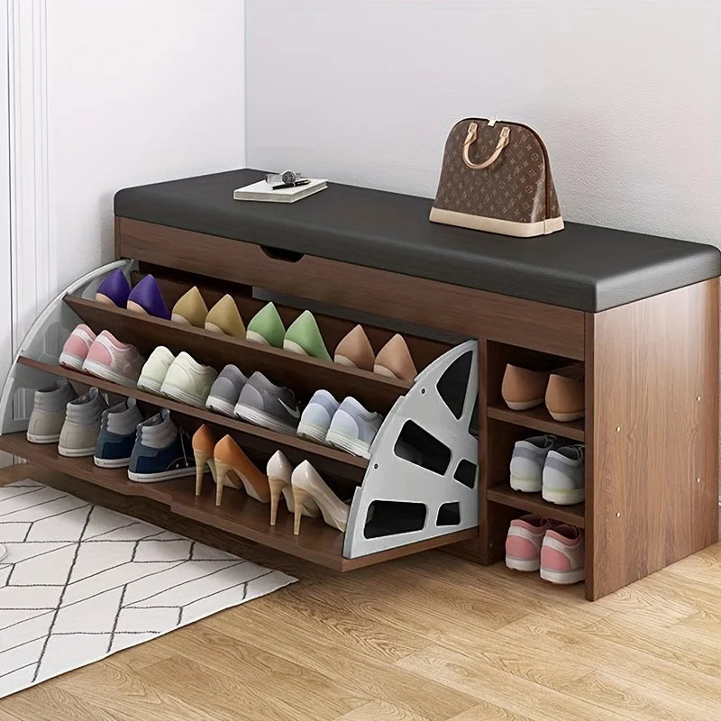 Stainless Steel Flip Shoe Rack Cabinet Hardware Accessories