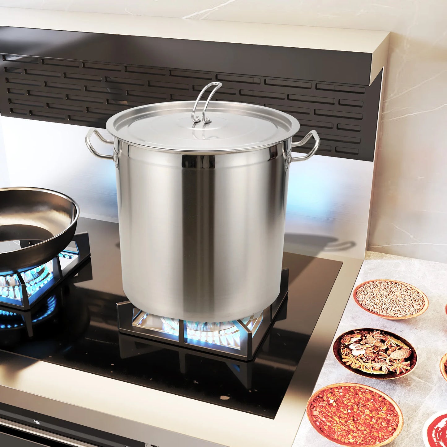 Industrial Cooking Kettle Machine 110V 40L For Hotels And Factories
