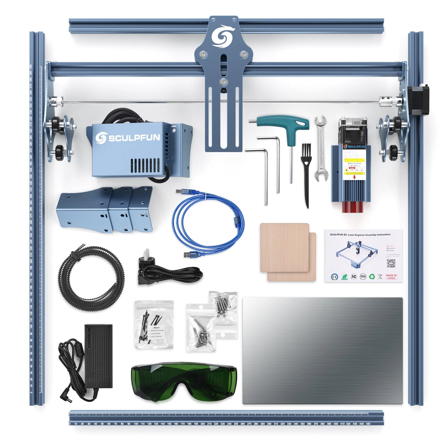 SCULPFUN S9 5W Laser Engraving Machine For Wood And Acrylic
