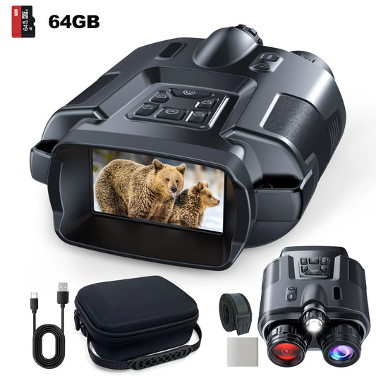 USB Rechargeable 4K Night Vision Infrared Binoculars