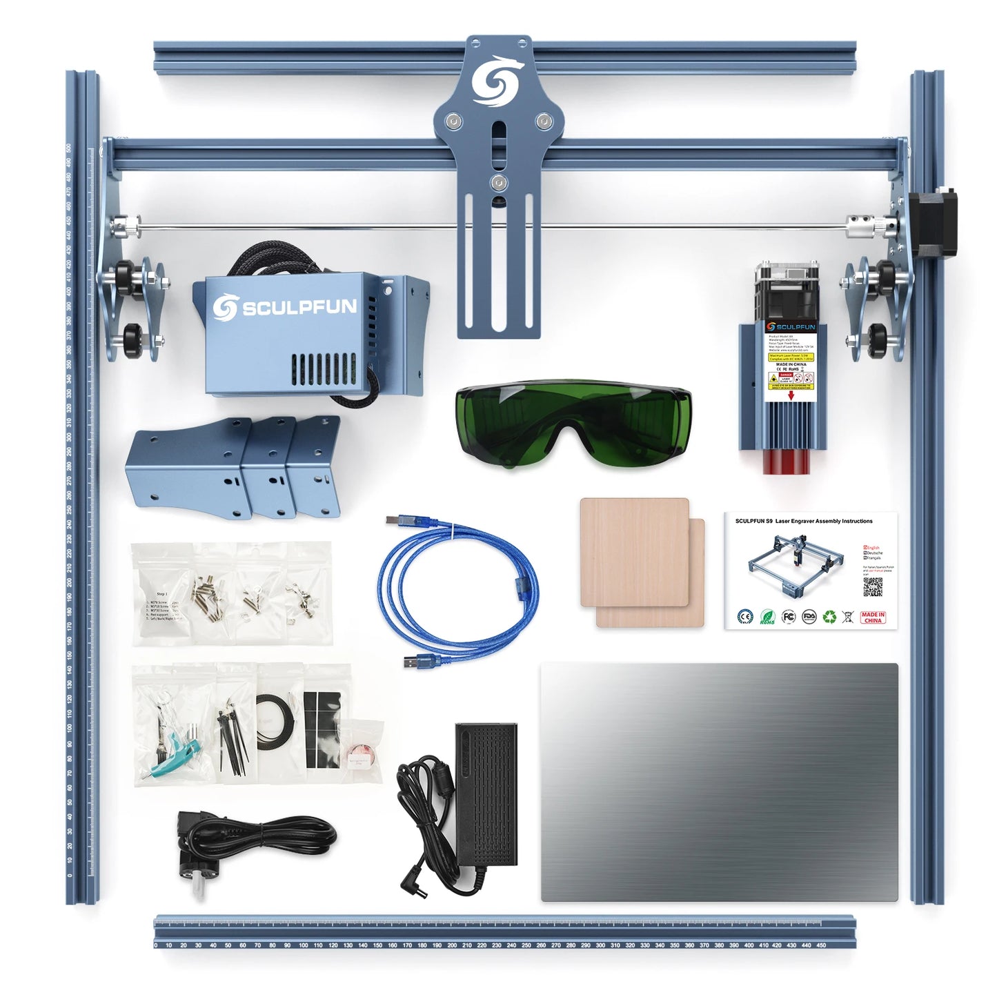 SCULPFUN S9 5W Laser Engraving Machine For Wood And Acrylic