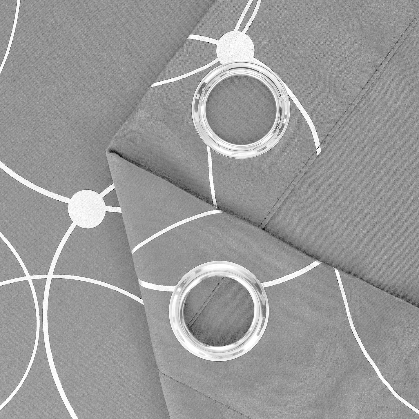 Blackout Curtains Grommet Thermal Insulated 4 Piece Set