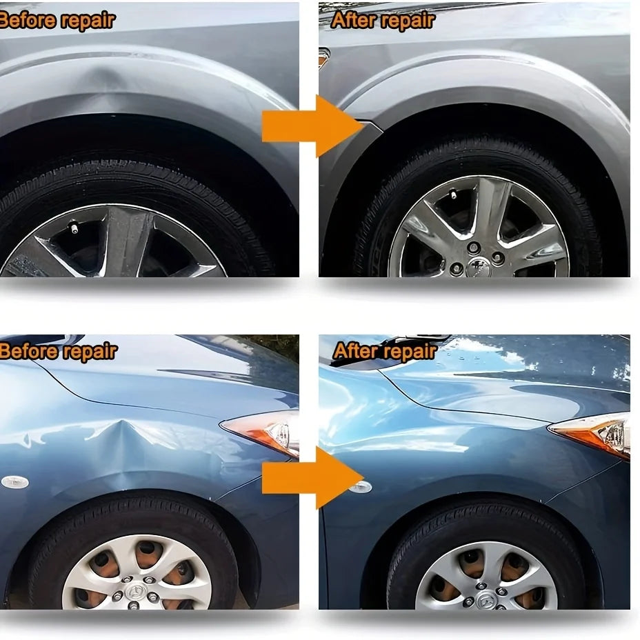 Paintless Dent Removal Kit With T Bar Puller Slide Hammer