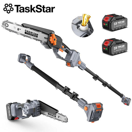 TaskStar Extendable Pruning Saw and Rotatable Pole Saw