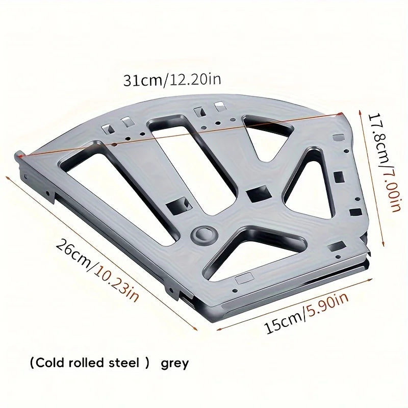 Stainless Steel Flip Shoe Rack Cabinet Hardware Accessories