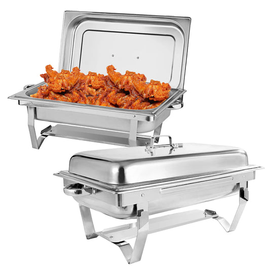 Chafing Dish Buffet Set Stainless Steel Food Warmers For Parties