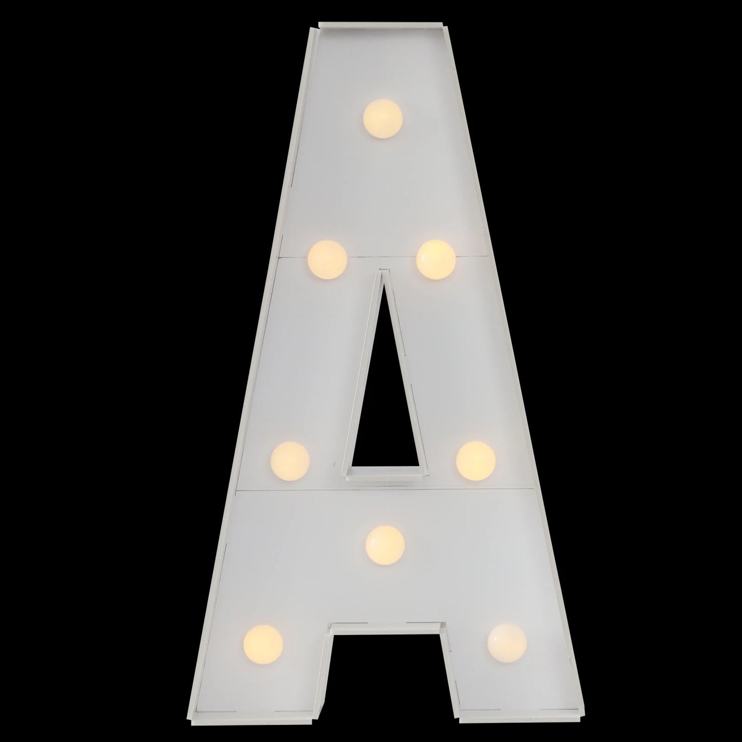 Light Up Letter Lights LED Alphabet Decor For Baby Parties