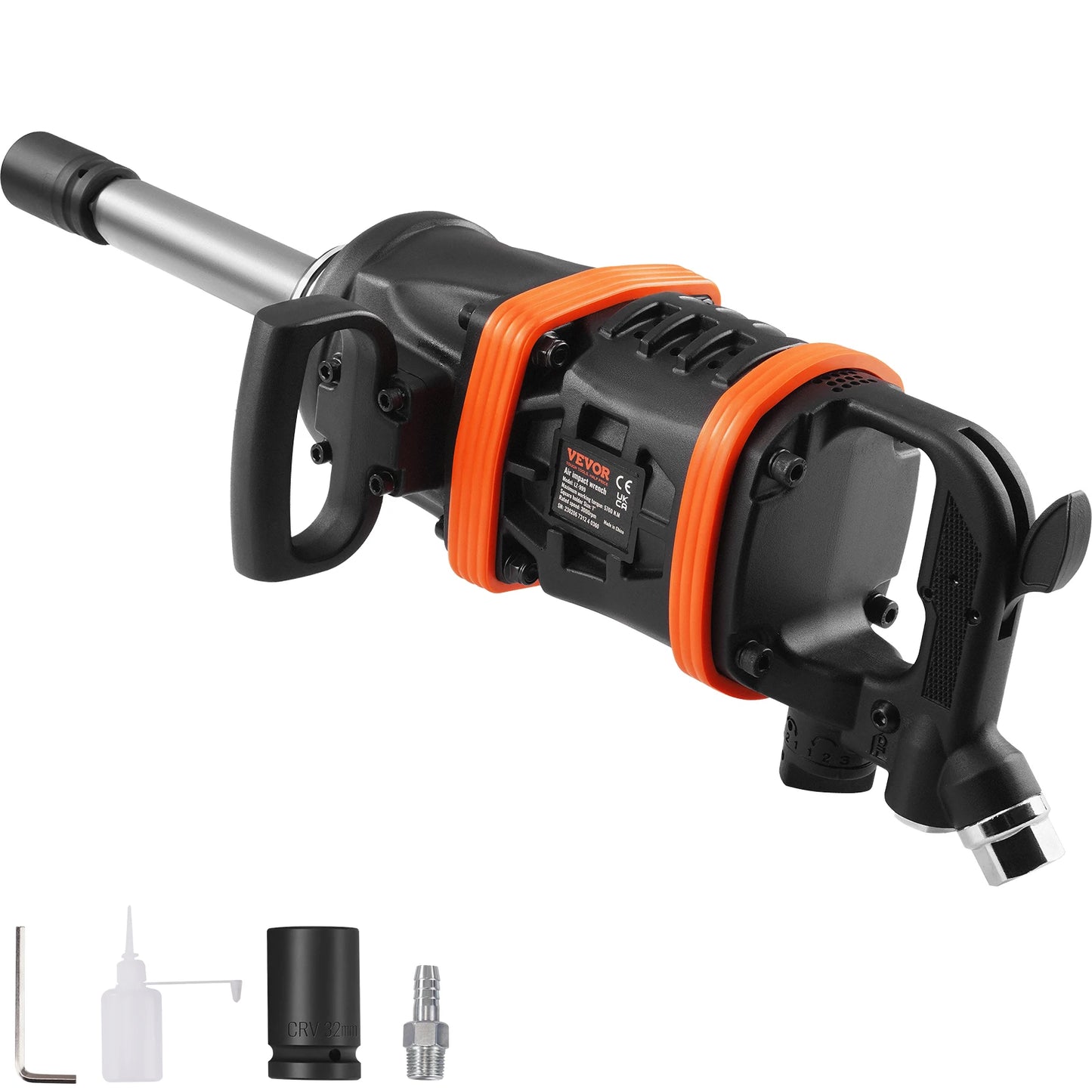 Air Impact Wrench Beast 5175 Foot Pounds Pneumatic Tool