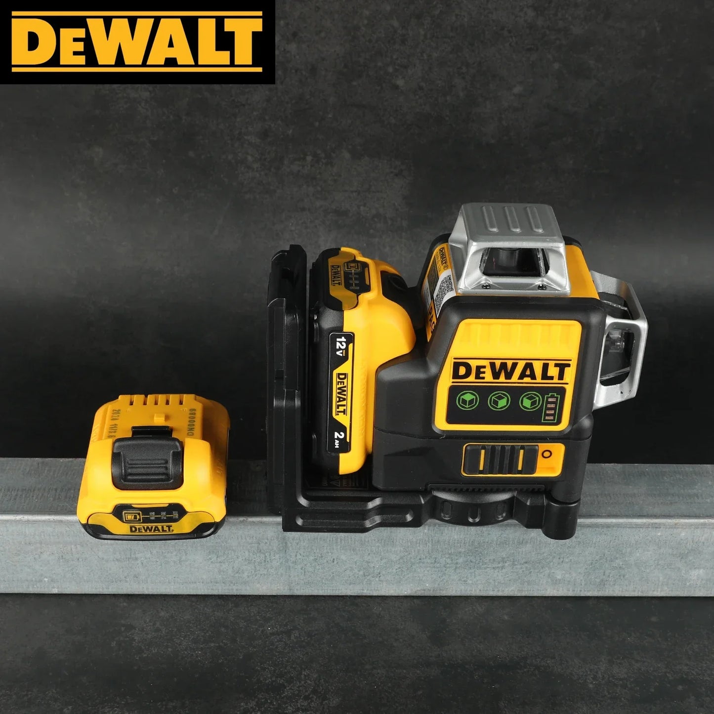 Dewalt DW089LG 12-Line 360 Degree Laser Level With Plumb