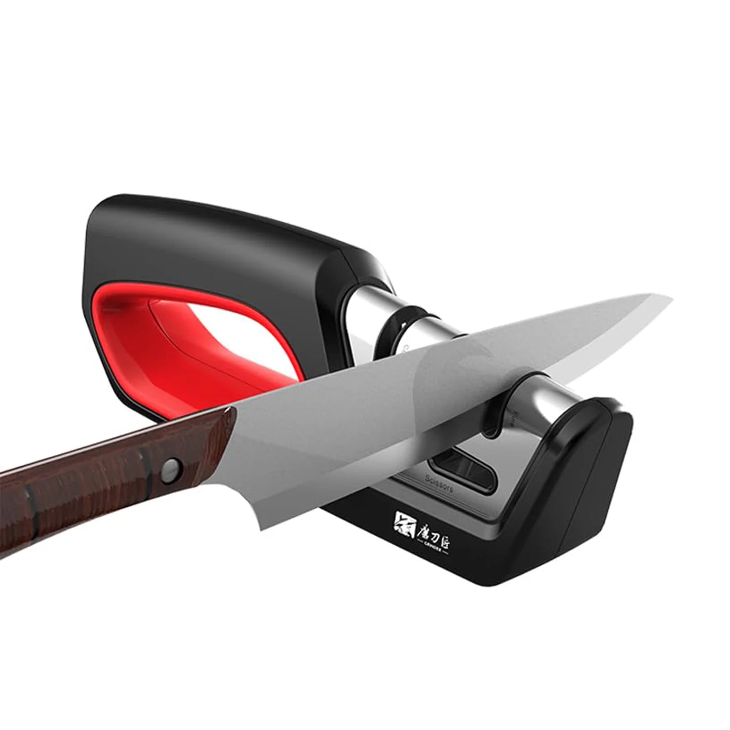 TAIDEA Four-in-One Kitchen Sharpener for Serrated Knives and Scissors