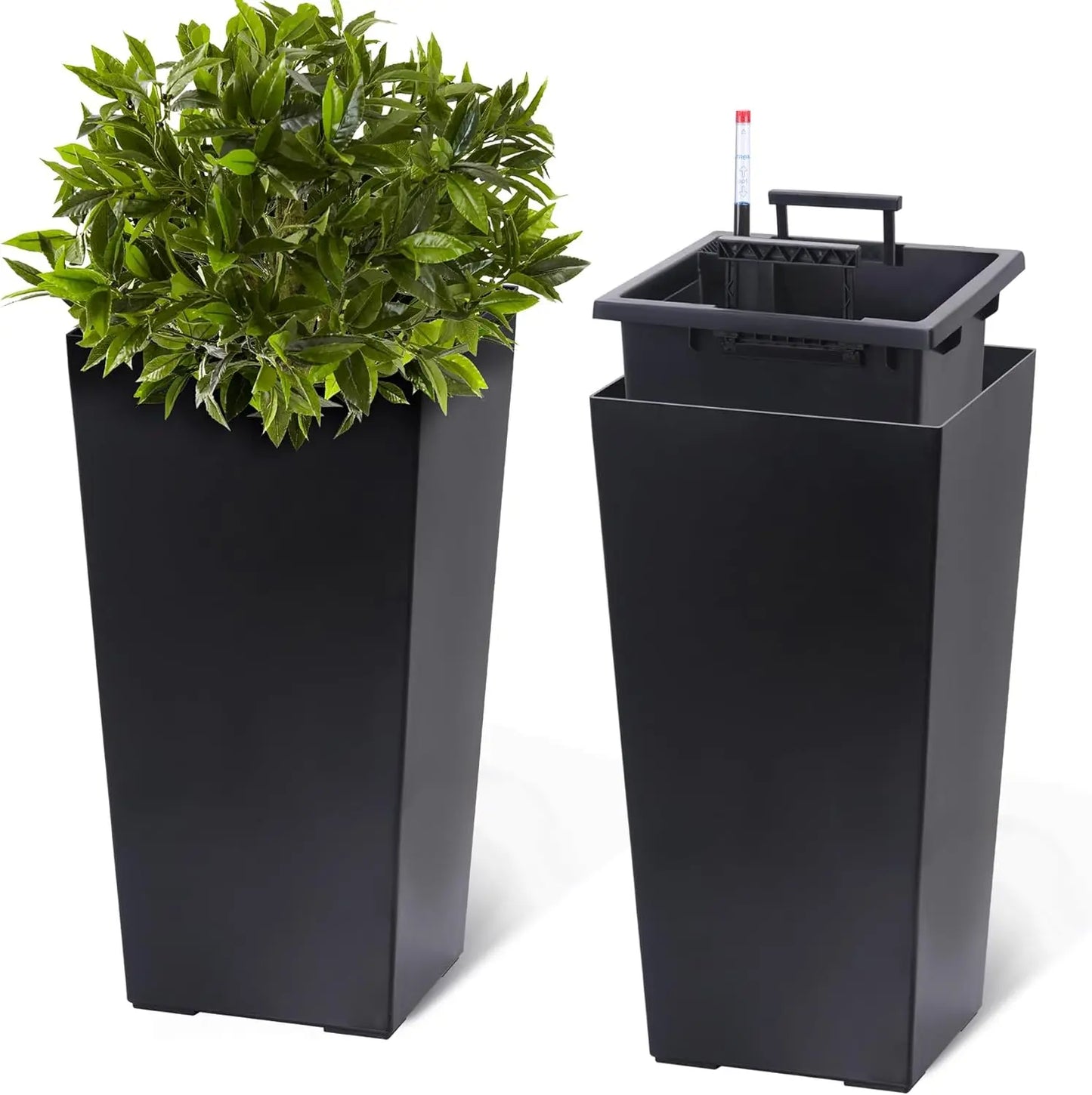 HobbyLane Two Pack Planter With Shelf Insert