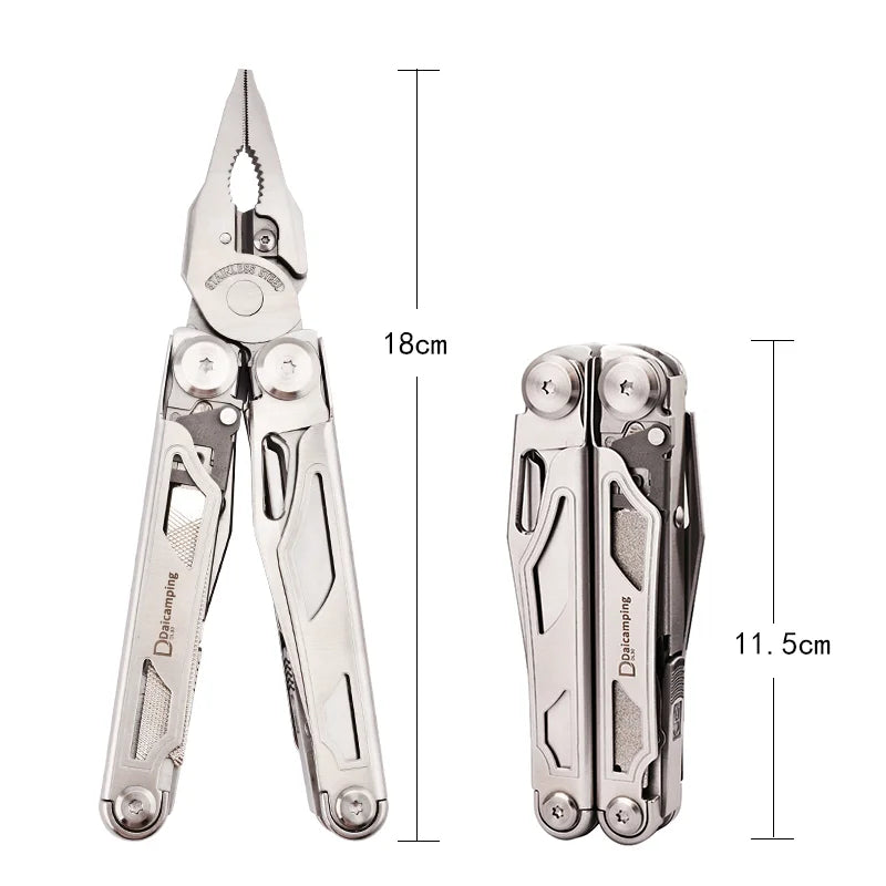 Daicamping Multifunctional Multitool Folding Knife Pliers EDC
