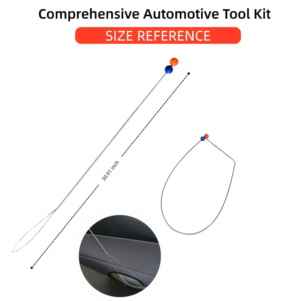 Emergency Car Door Repair Tool Kit With J Hook And Air Wedge