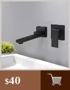 Bakala Deck Mounted Basin Faucet Single Hole Hot Cold Brass