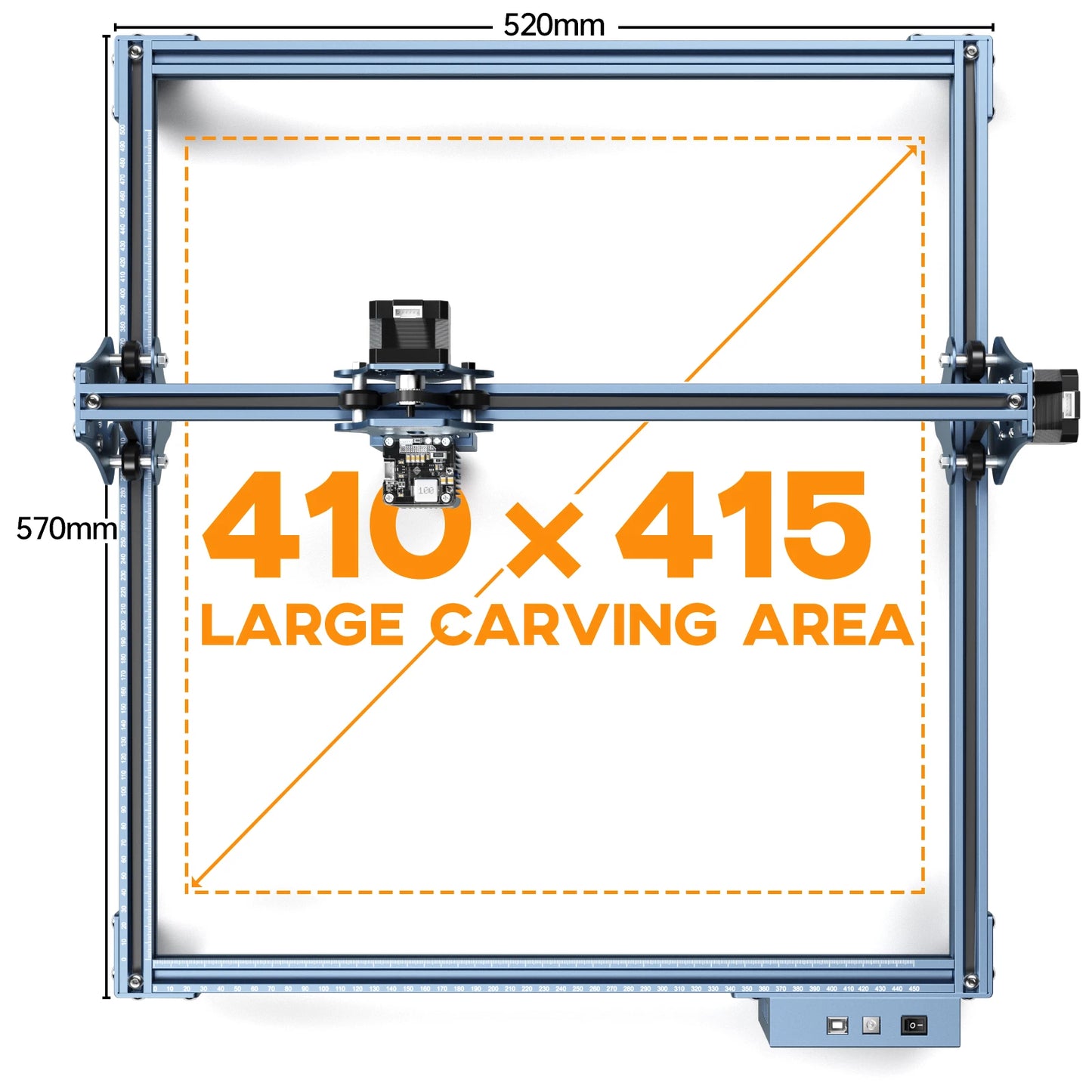 SCULPFUN S9 5W Laser Engraving Machine For Wood And Acrylic
