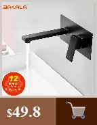 Bakala Deck Mounted Basin Faucet Single Hole Hot Cold Brass